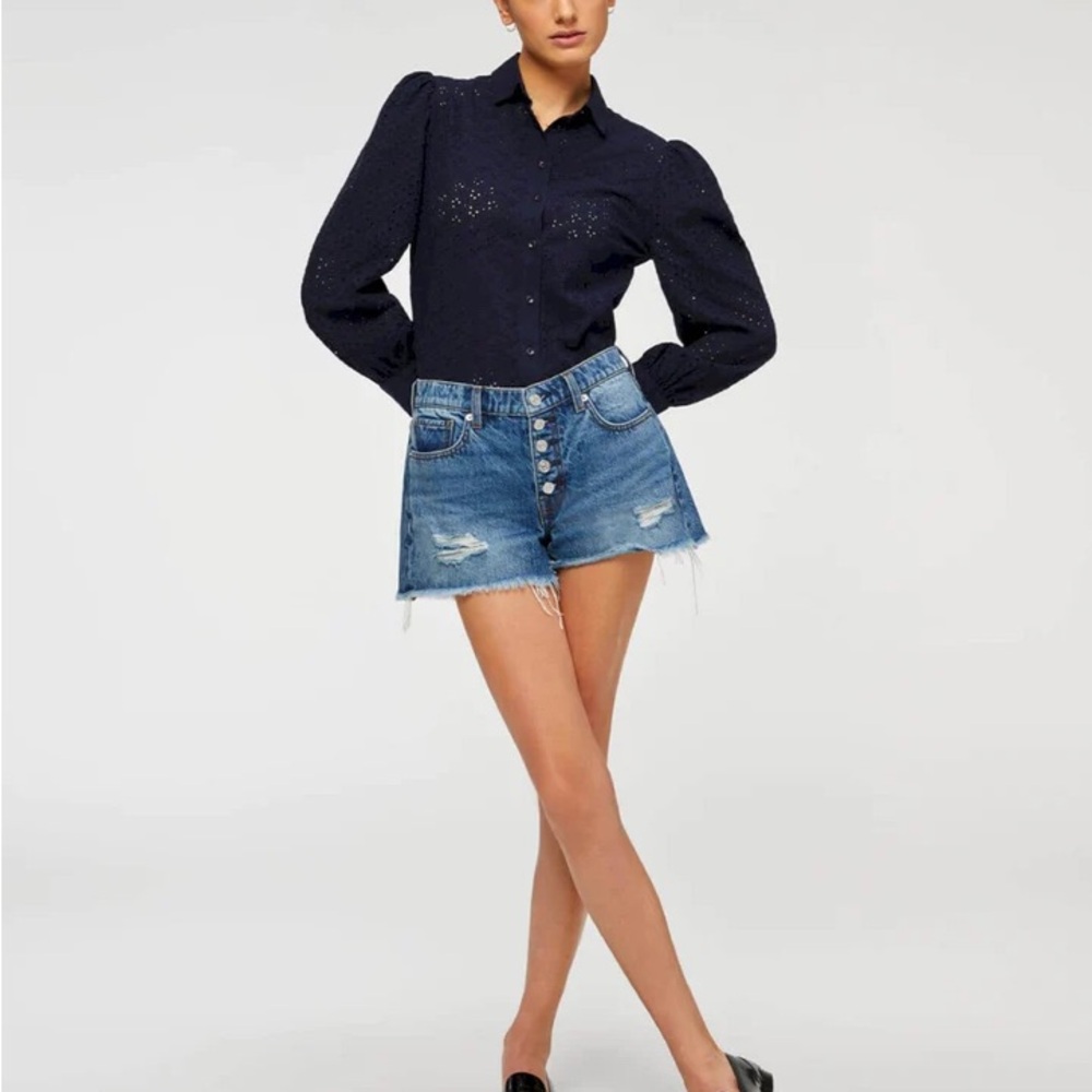 7 for all Mankind Monroe Cutoff Short